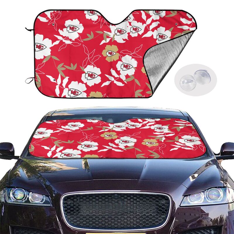 Kansas City Chiefs Printed car windshield sunshade front windshield sunshade (multi size)