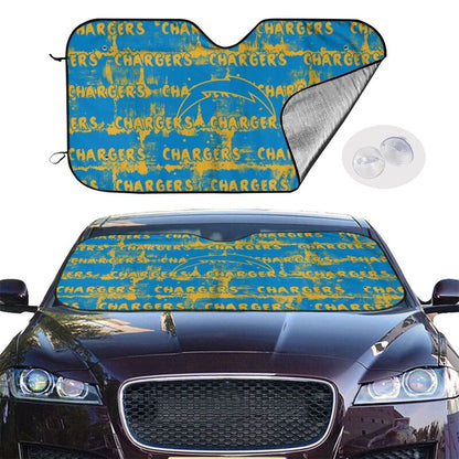 San Diego Chargers Printed front windshield sunshade car windshield sunshade (multi size)