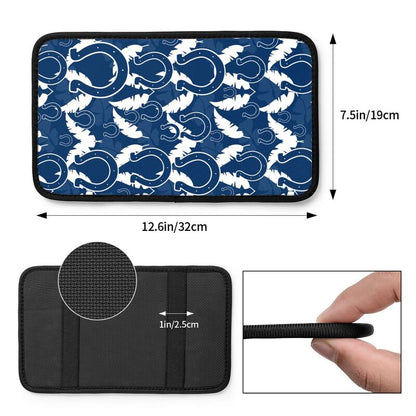 Indianapolis Colts printing Center console armrest pad car armrest protective cover car