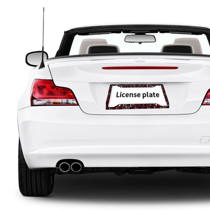 Atlanta Falcons Print Car license plate frame four hole license plate holder (one pair)