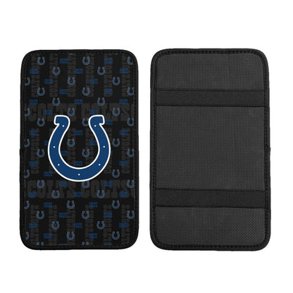 Indianapolis Colts printed Car handrail cushion Personalized car armrest cover