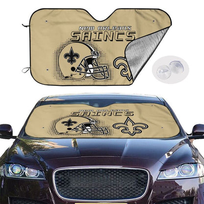 New Orleans Saints Printing Car windshield sunshades is suitable car front windshield sunshades