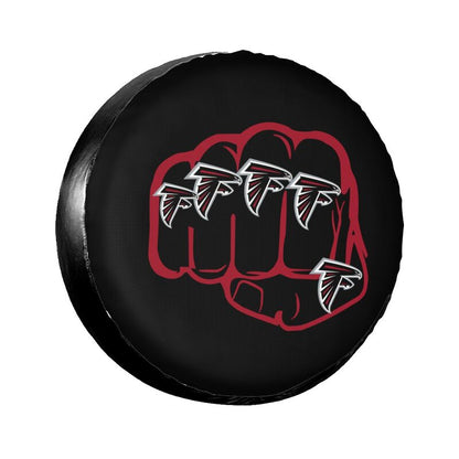 Atlanta Falcons Print tire protection cover car spare tire dust protection covers