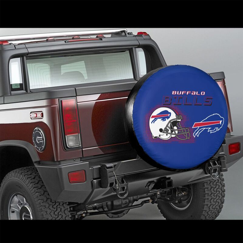 Buffalo Bills Print car tire protection cover car spare tire dust protection covers