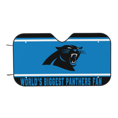 Carolina Panthers Printing is suitable for car front windshield sunshades Car windshield sunshades