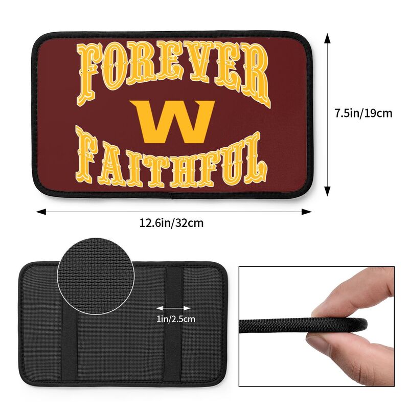 Washington Redskins Print car armrest box cover armrest protective cover