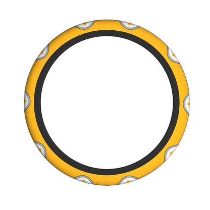 Pittsburgh Steelers Printed elastic steering wheel cover car steering wheel protective cover