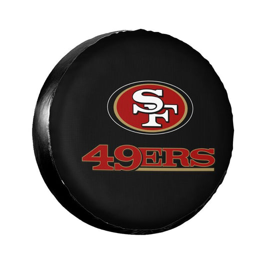 San Francisco 49ers Print tire protection covers car sunscreen tire protection covers