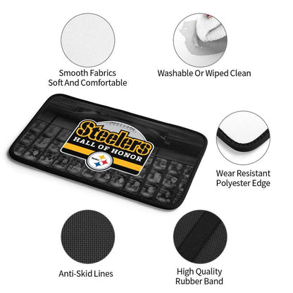 Car armrest box pad Pittsburgh Steelers 2 Printed central armrest box pad protective pad
