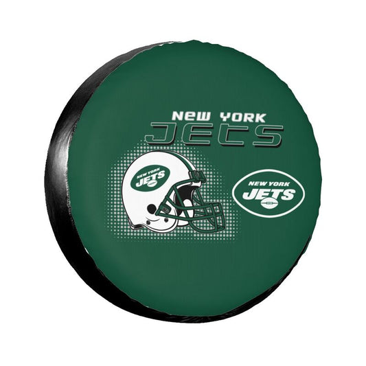 New York Jets Print car tire protection cover car spare tire dust protection covers