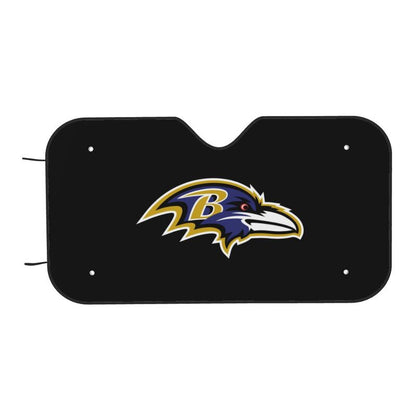 Baltimore Ravens 2 Print suitable for front Car windshield sunshades Car windshield sunshades