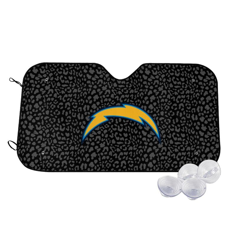 San Diego Chargers Printed Car windshield sunshades is suitable front Car windshield sunshades