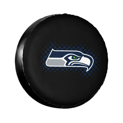 Seattle Seahawks Printing tire protection cover car sun protection tire protection cover