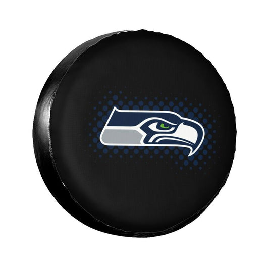 Seattle Seahawks Printing tire protection cover car sun protection tire protection cover