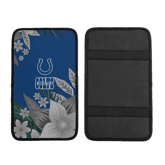 Indianapolis Colts Car armrest box protective cover car center console armrest pad