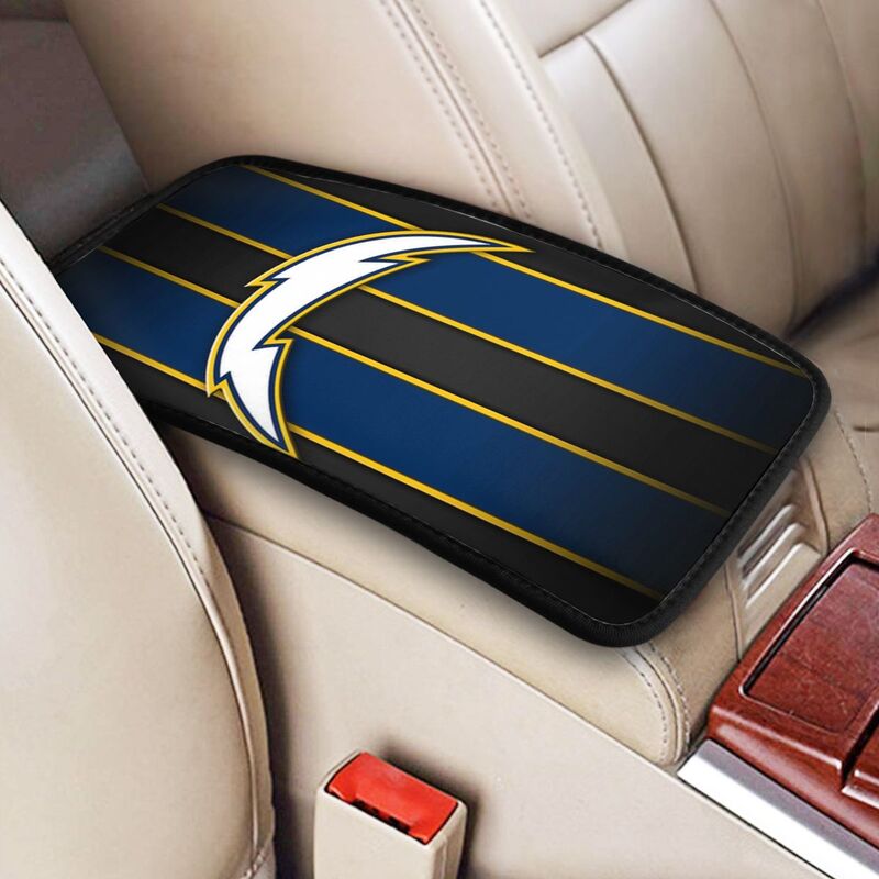 San Diego Chargers1 Printed car center armrest box pad anti slip pad