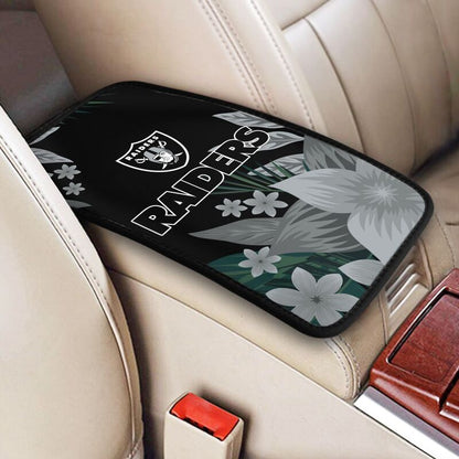Las Vegas Raiders Car armrest box protective cover car center console armrest pad