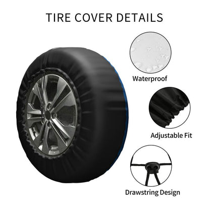 Buffalo Bills Car tire protective cover waterproof and dustproof tire cover
