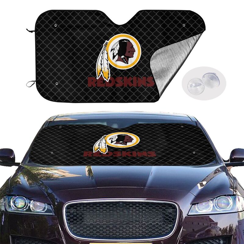 Washington Redskins Print Car windshield sunshades is suitable front Car windshield sunshades