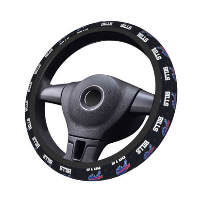 Buffalo Bills Printed elastic steering wheel cover breathable protective cover