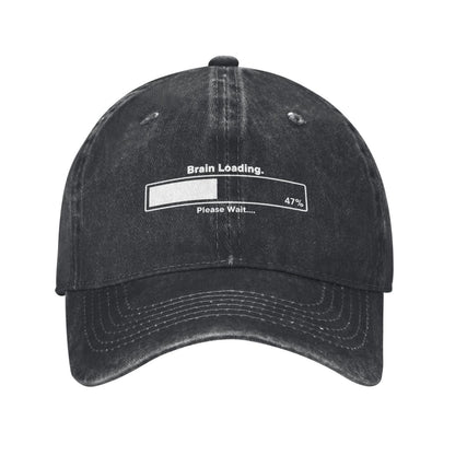 Brain Loading Printed unisex baseball cap adjustable cap outdoor sun hats trucker hat