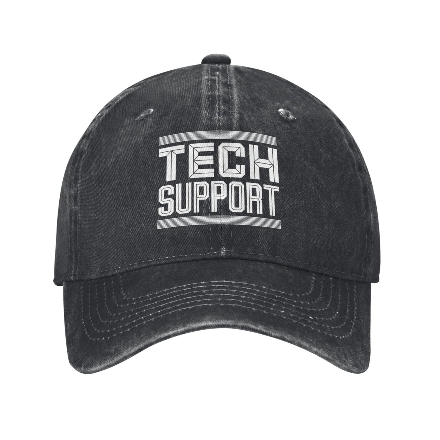 Tech Support Prints Printed unisex baseball cap adjustable cap outdoor sun hats trucker hat
