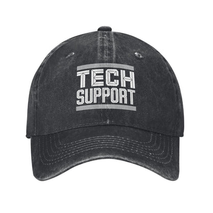 Tech Support Prints Printed unisex baseball cap adjustable cap outdoor sun hats trucker hat