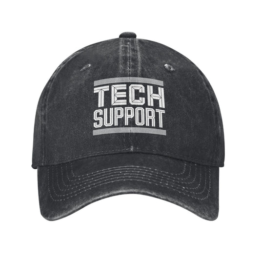 Tech Support Prints Printed unisex baseball cap adjustable cap outdoor sun hats trucker hat