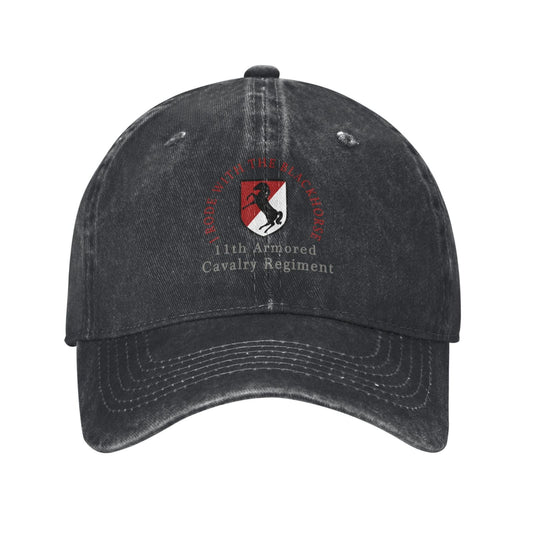 11th Armored Cavalry Regiment Printed unisex baseball cap outdoor hats adjustable cap trucker gift hat