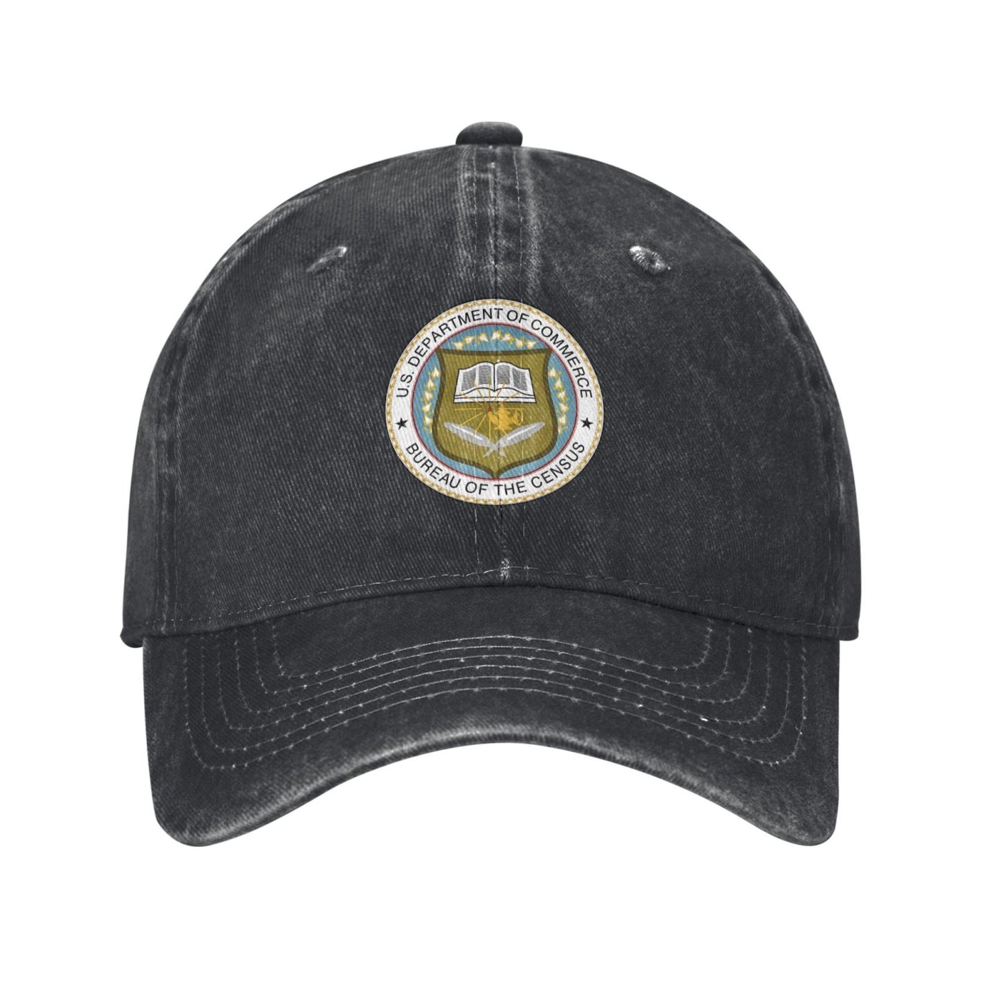 Seal Of The US Census Bureau Printed unisex baseball cap outdoor hats adjustable cap trucker gift hat