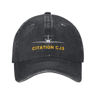 Citation CJ3 Printing unisex baseball cap adjustable hats Outdoor leisure hat veteran gift