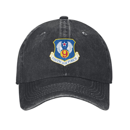 Ninth Air Force-Emblem (Cold War) Printed unisex baseball cap adjustable cap veteran gift