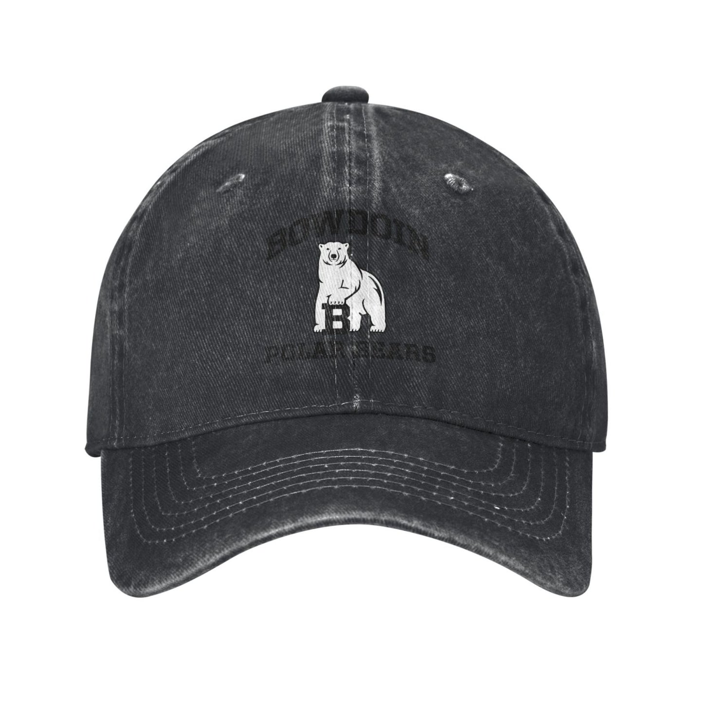 Bowdoin College Bowdoin University Classic Printed unisex baseball cap outdoor hats adjustable cap trucker gift hat
