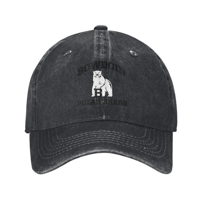 Bowdoin College Bowdoin University Classic Printed unisex baseball cap outdoor hats adjustable cap trucker gift hat