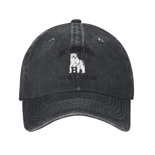 Bowdoin College Bowdoin University Classic Printed unisex baseball cap outdoor hats adjustable cap trucker gift hat