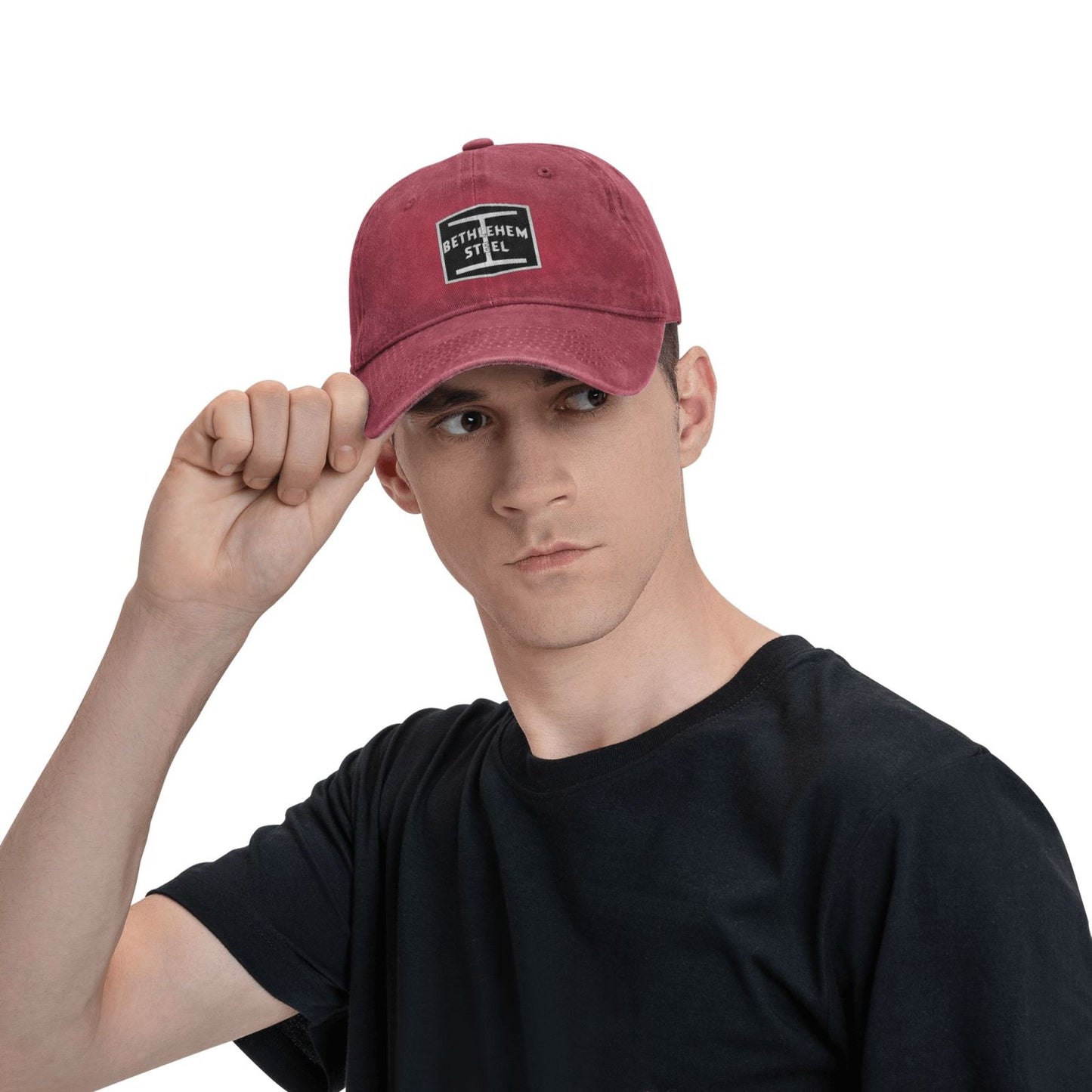 Railroad Bethlehem Steel (2) Printing unisex baseball cap adjustable hats veteran gift