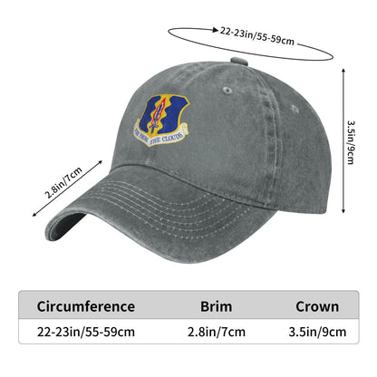 33d Fighter Wing Printing unisex baseball cap adjustable cap veteran gift