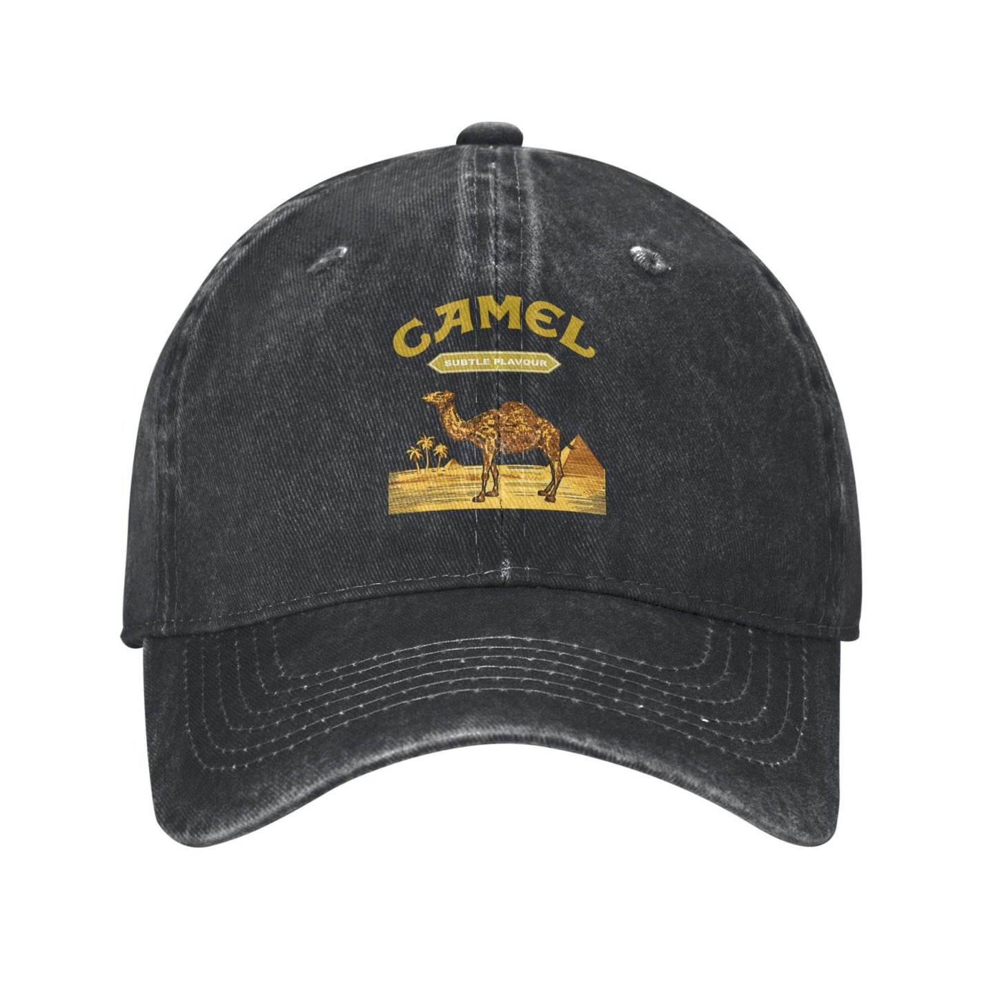 CAMEL SUBTLE FLAVOUR Printed unisex baseball cap adjustable cap outdoor trucker hat veterans Gifts