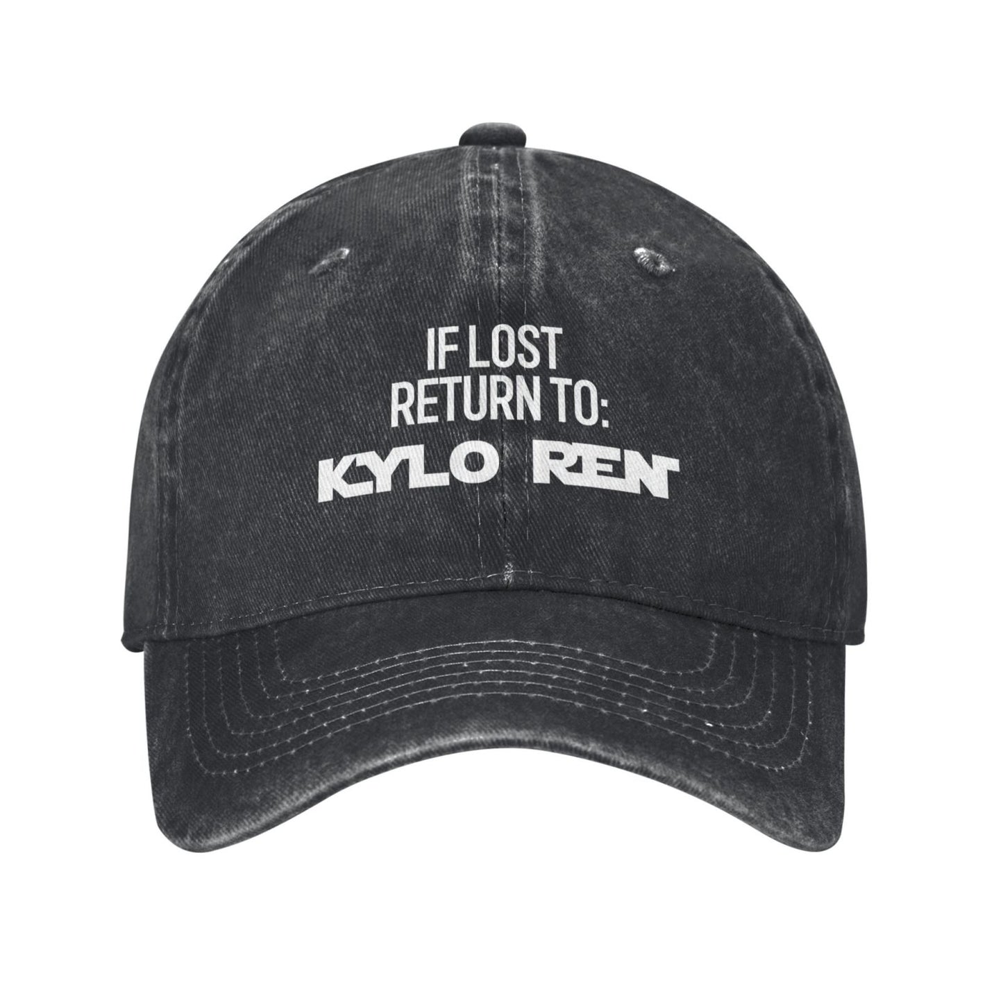 If Lost Return To Kylo Ren Printed unisex baseball cap adjustable cap outdoor sun hats trucker hat