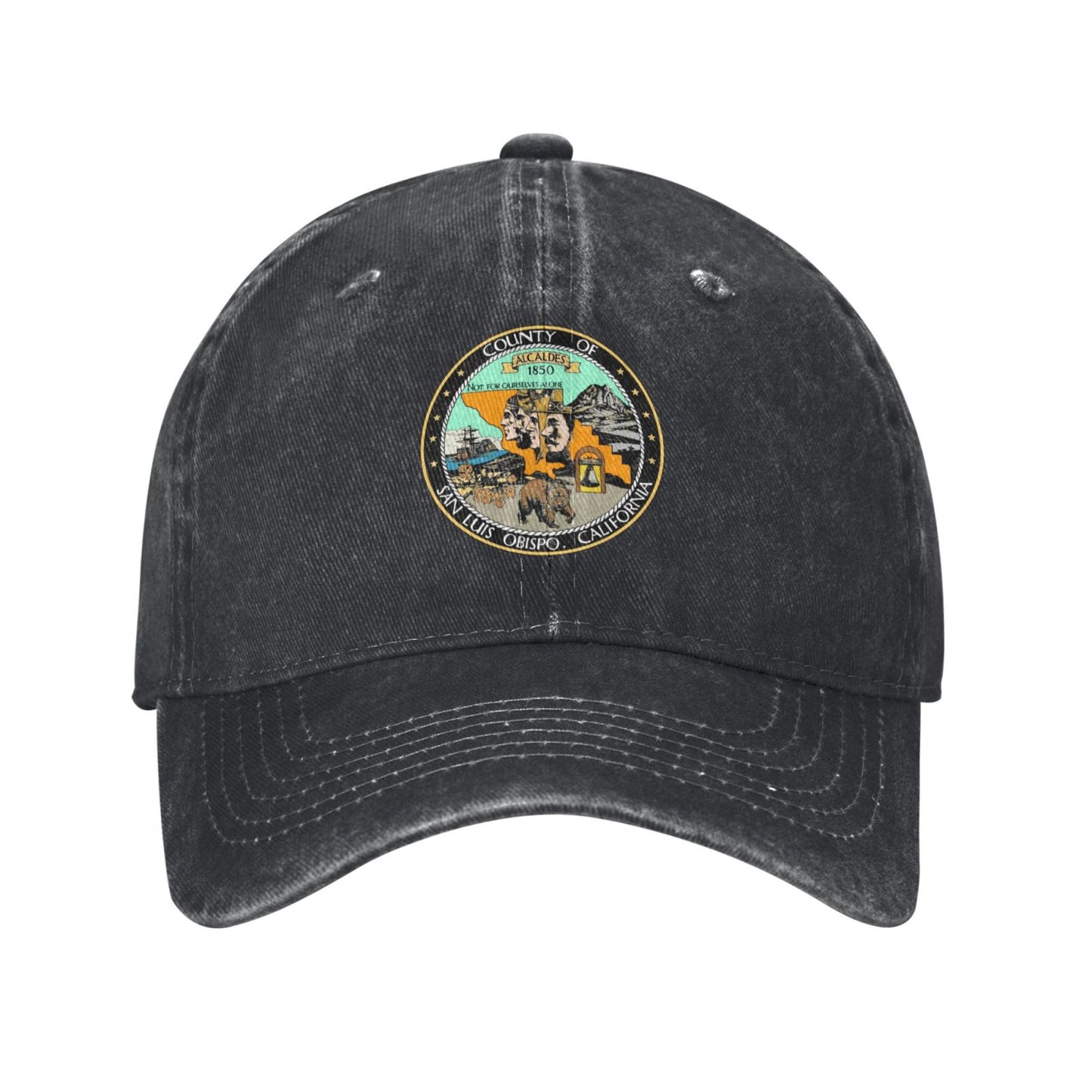 San Luis Obispo County California Printed unisex baseball cap adjustable cap outdoor sun hats trucker hat