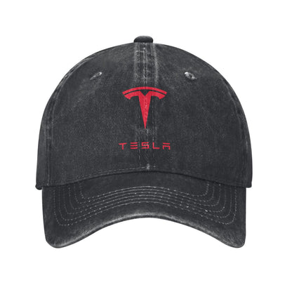 Tesla Logo Printed unisex baseball cap outdoor hats adjustable cap trucker gift hat