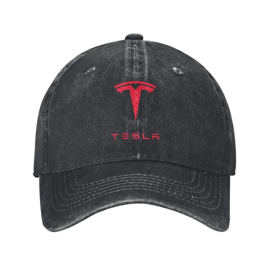 Tesla Logo Printed unisex baseball cap outdoor hats adjustable cap trucker gift hat