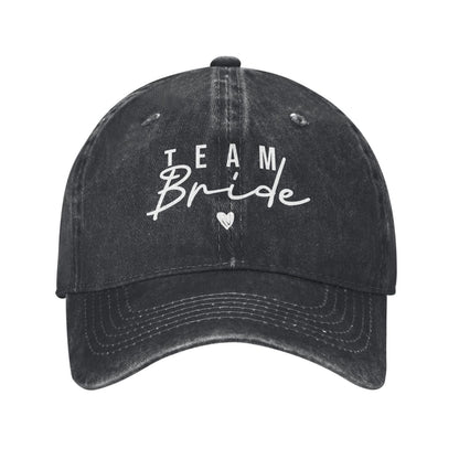TEAM Bride Printed unisex baseball cap adjustable cap outdoor sun hats trucker hat