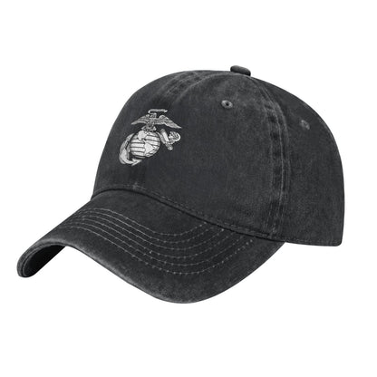 Eagle Globeand Anchor Printed unisex baseball cap adjustable cap veteran gift
