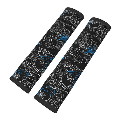 Carolina Panthers Car seat belt shoulder strap UNISEX seat belt protective cover black