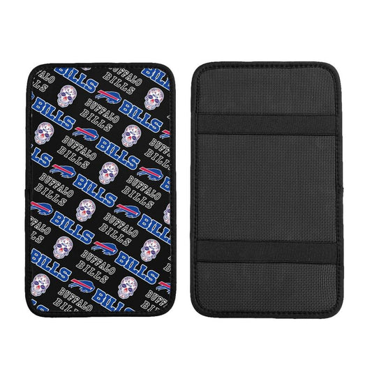 Buffalo Bills Printing car armrest box protective pad