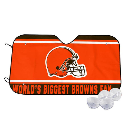 Cleveland Browns Printing is suitable for car front windshield sunshades Car windshield sunshades