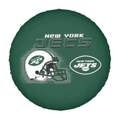 New York Jets Print car tire protection cover car spare tire dust protection covers