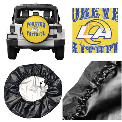 Los Angeles Rams Printing car spare tire dust protection cover tire protection cover