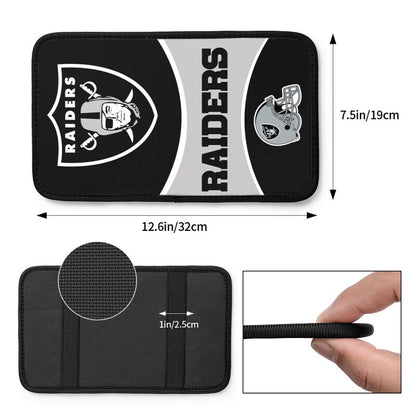 Las Vegas Raiders 1 Print car armrest box cushion armrest protective cover